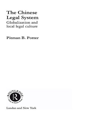 cover image of The Chinese Legal System